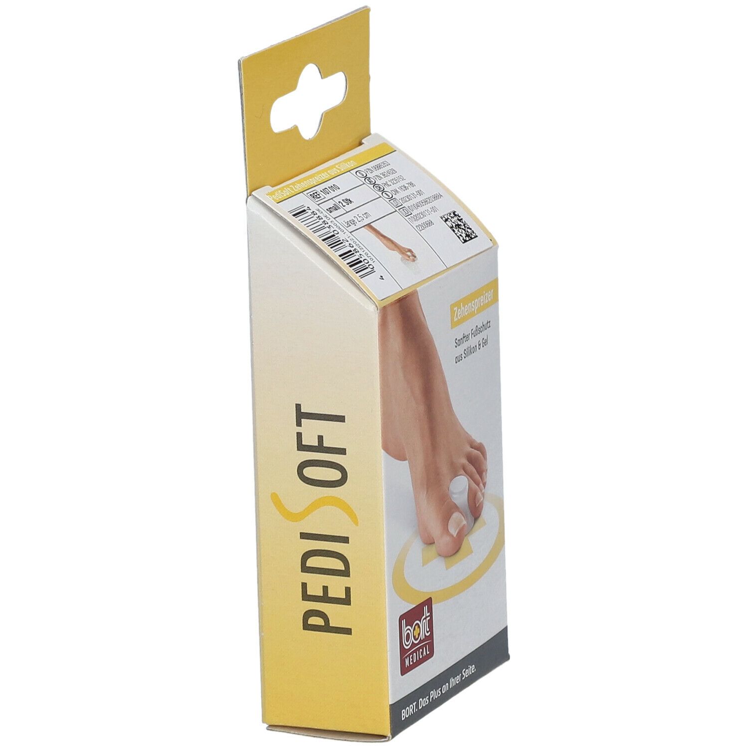 Bort PediSoft® Support d’écartement d’orteils Silicone Small