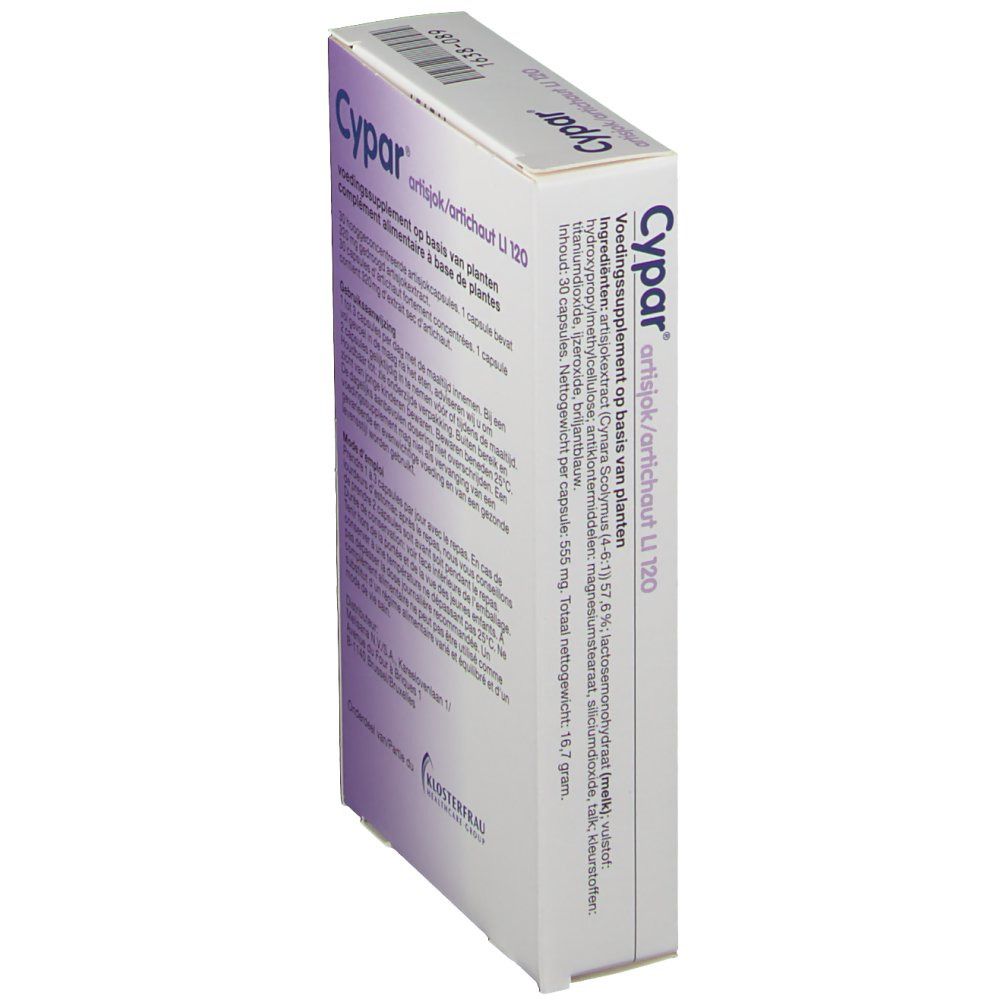 Cypar Artisjok 320 mg