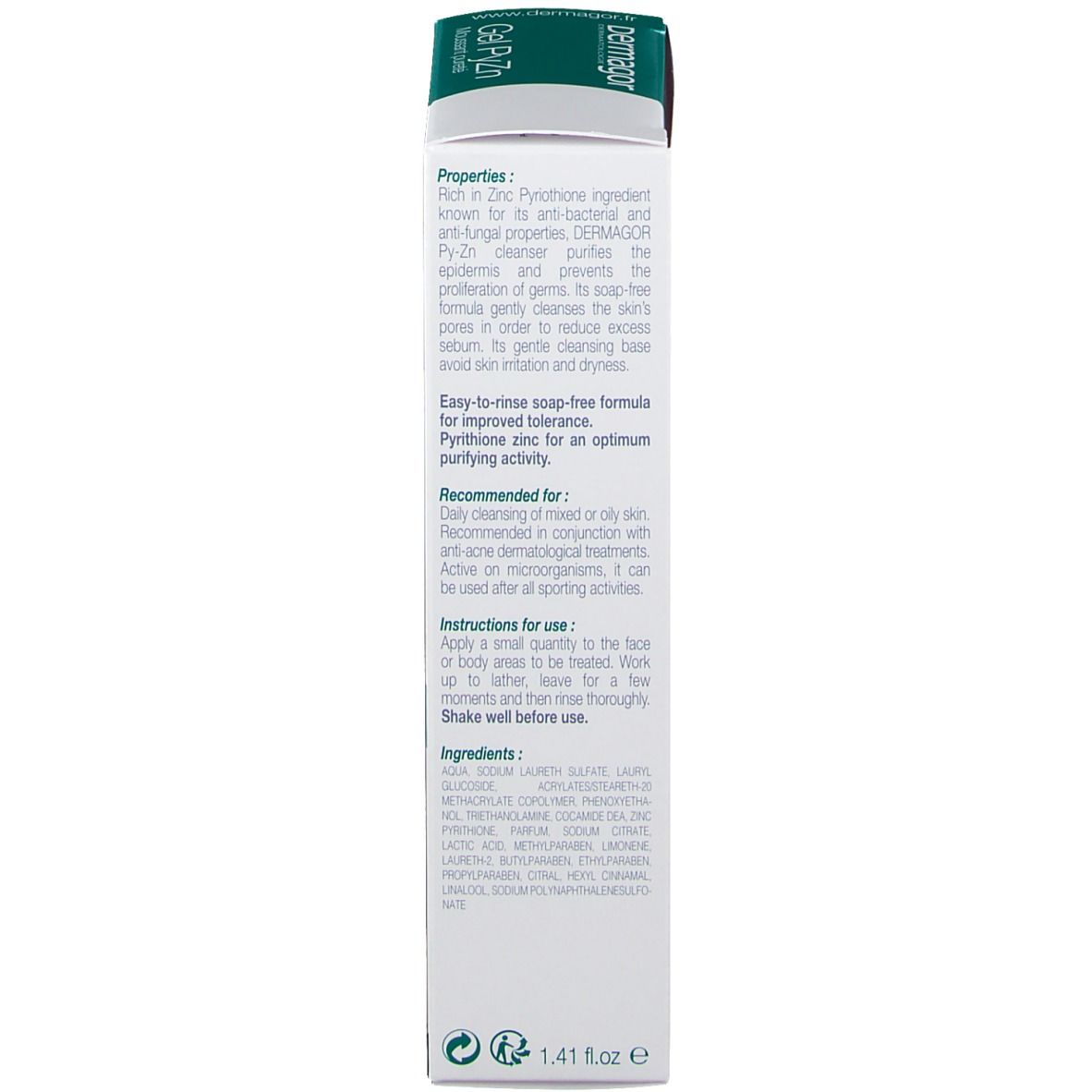 Dermagor Matiderm Gel Py-Zn