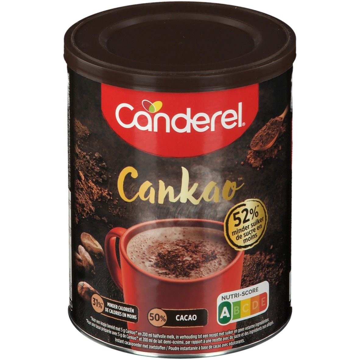 Canderel Cankao Poudre Chocolatée 250 g - Lot de 3