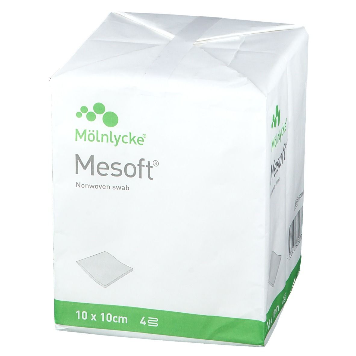 Mesoft S Compresse Non-Stérile Non-tissé 4 Couches 10x10 cm 157300