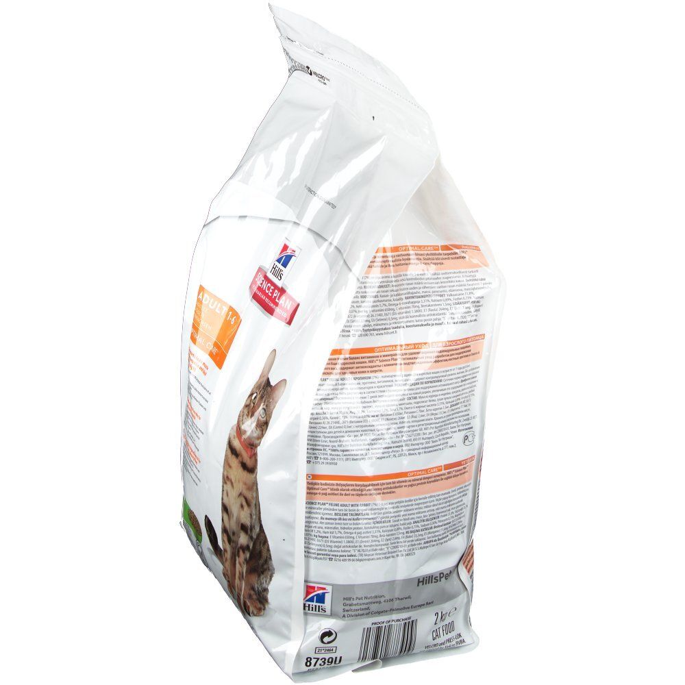 Hill's Science Plan™ Optimal Care Aliment pour chat au lapin