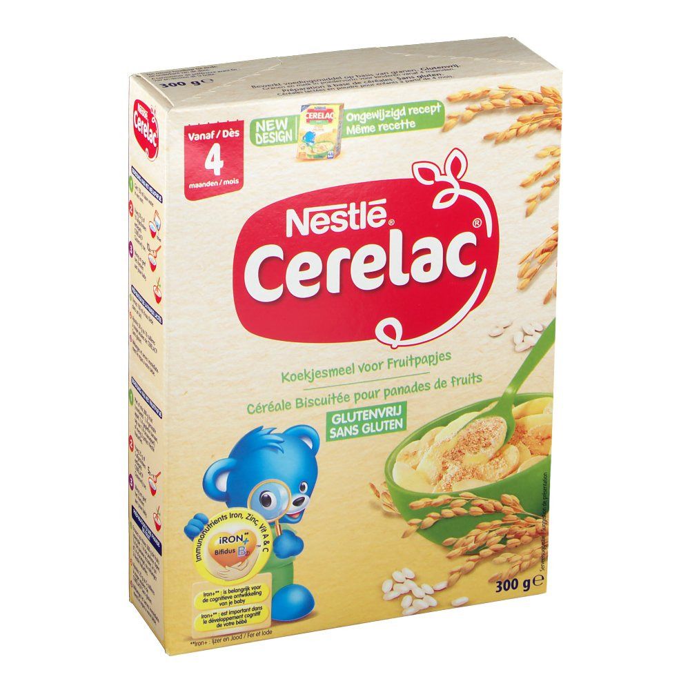 Nestlé® Cerelac® Start Nourrisson Cérérale biscutée Dès 4 mois