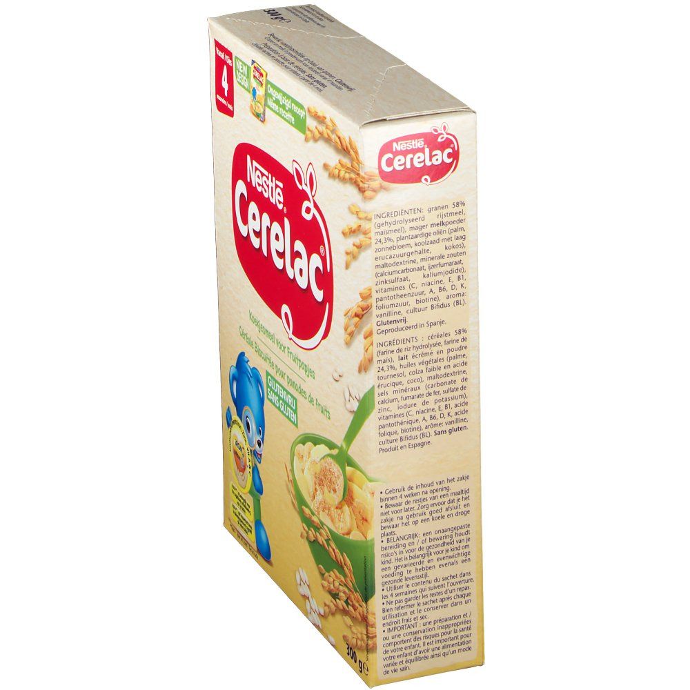 Nestlé® Cerelac® Start Nourrisson Cérérale biscutée Dès 4 mois