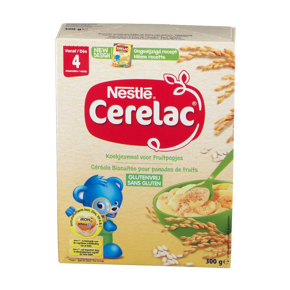 Nestlé® Cerelac® Start Nourrisson Cérérale biscutée Dès 4 mois