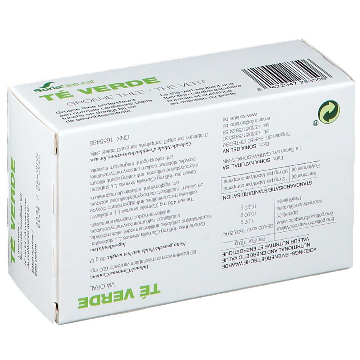 Soria Natural® Thé Vert