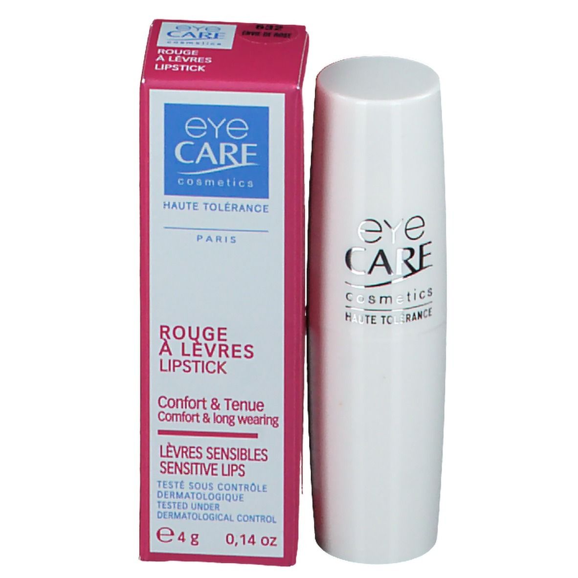 Eye Care Rouge à Lèvres Haute Tolérance Envie de Rose 632