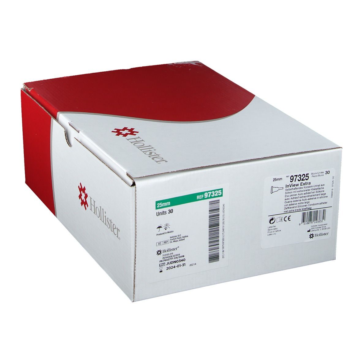 Hollister® InView™ Extra Étui pénien 25mm (97325) 30 pc(s) - Redcare ...