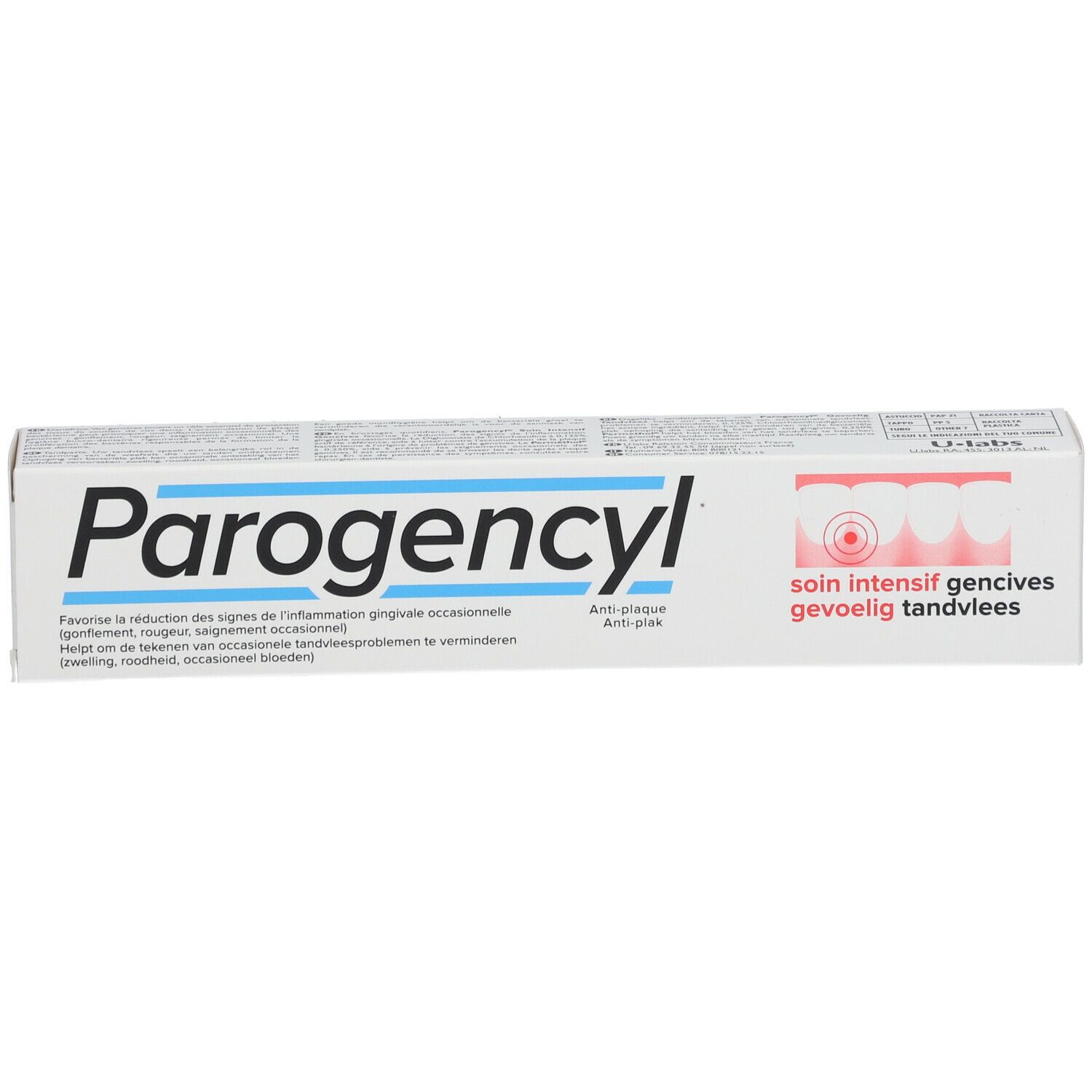 Parogencyl Dentifrice Pour Gencives Irritées