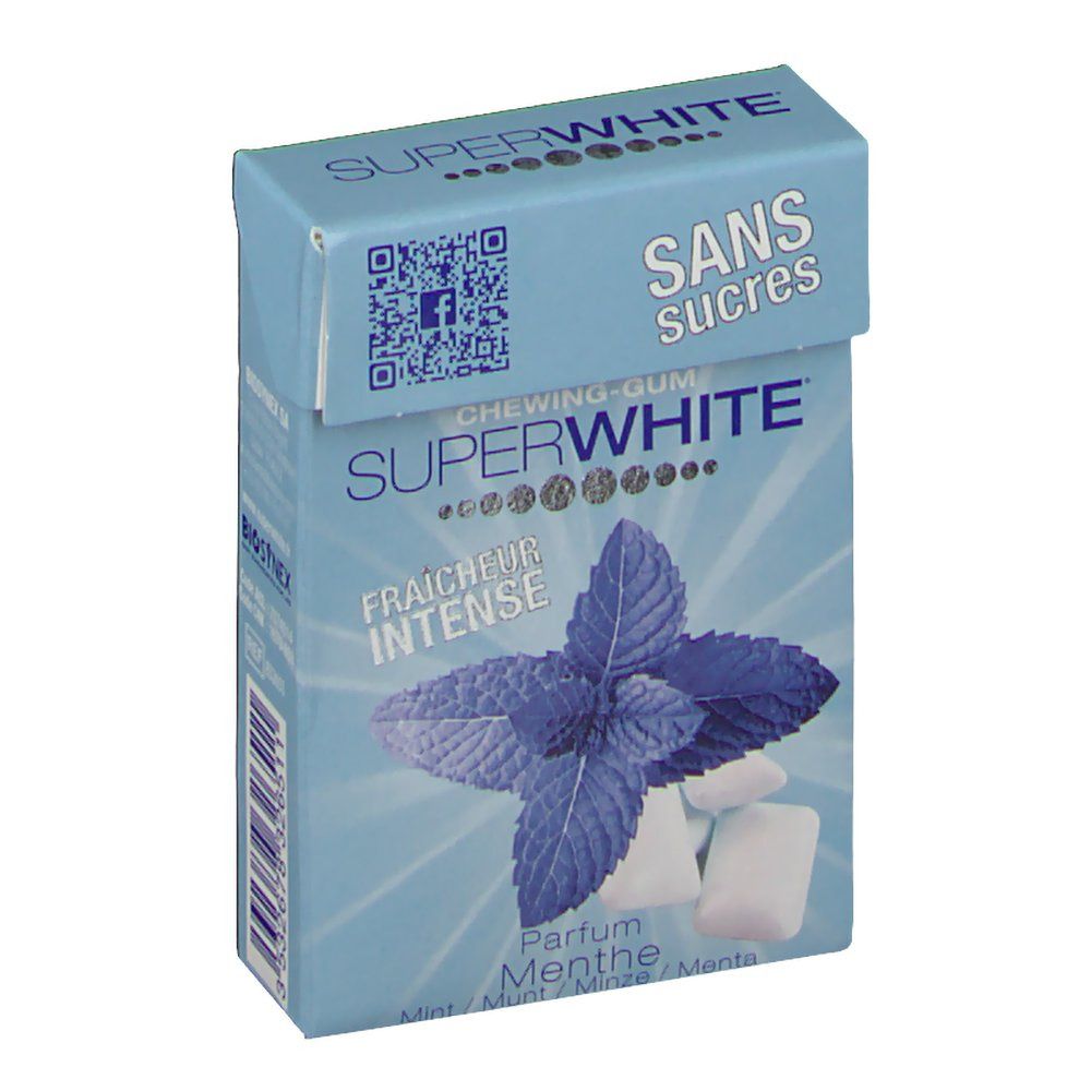 SUPERWHITE ORIGINAL Chewing Gum Menthe