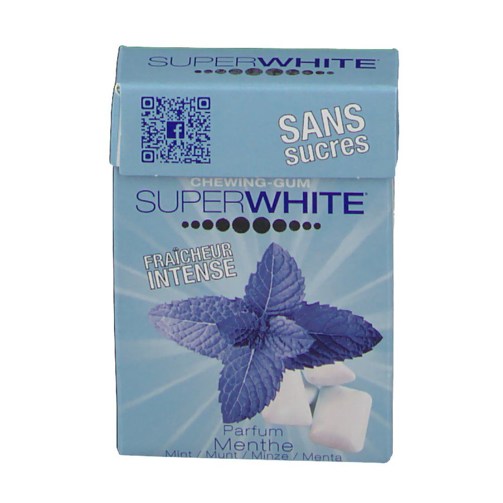 SUPERWHITE ORIGINAL Chewing Gum Menthe