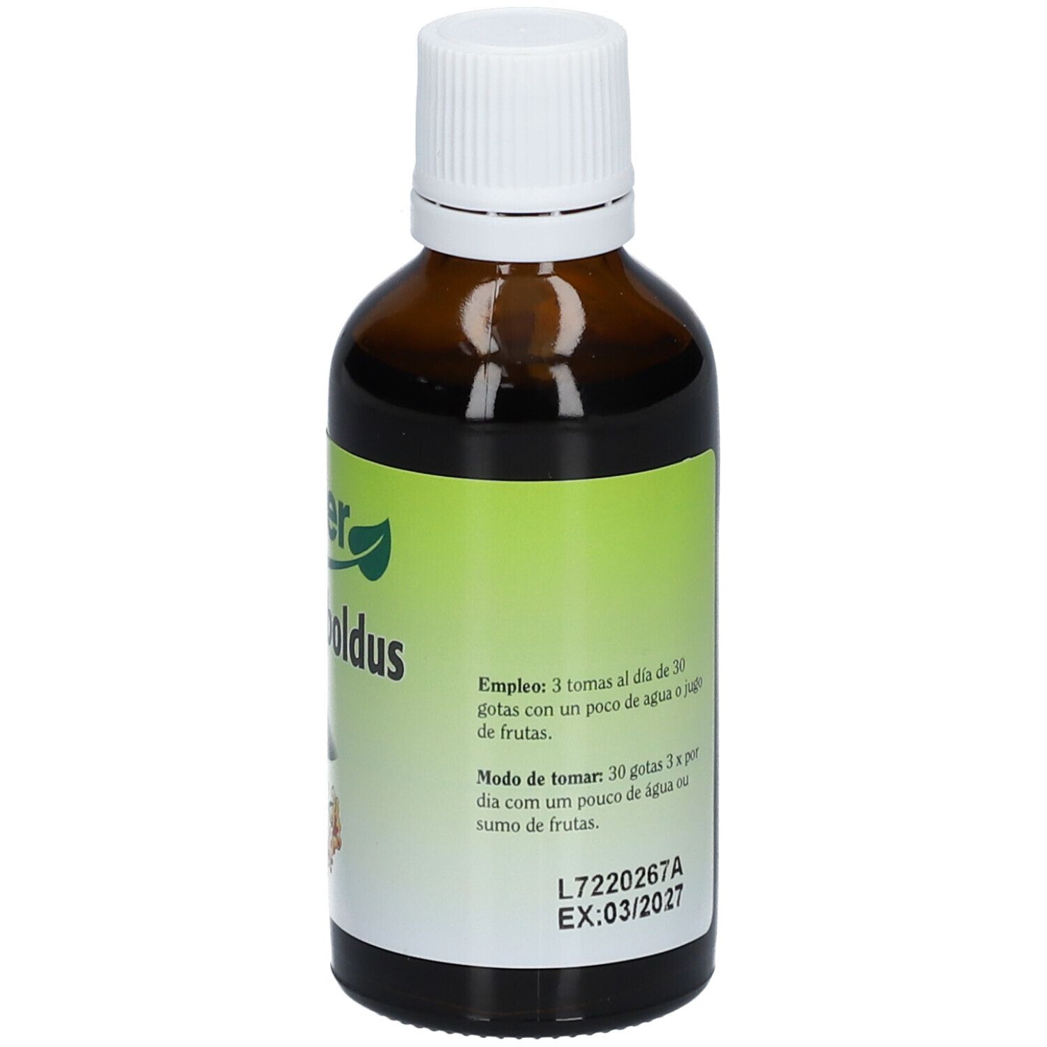 Biover Boldo (Peumus Boldus) Teinture mère bio