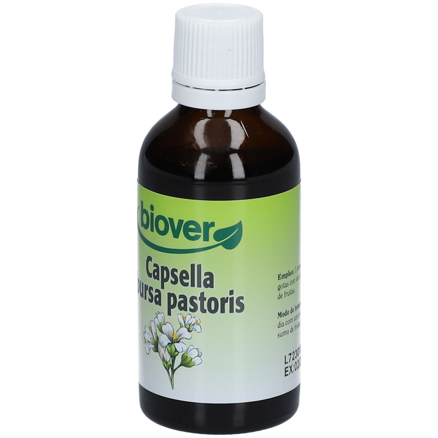 Biover Capsella Bursa Pastoris/Bourse à Pasteur Teinture mère Bio