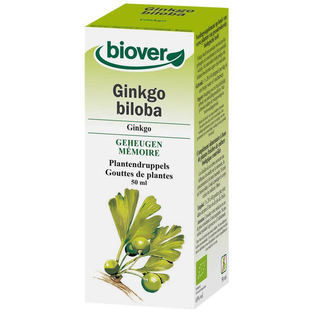 Biover Ginkgo Biloba Teinture mère Bio