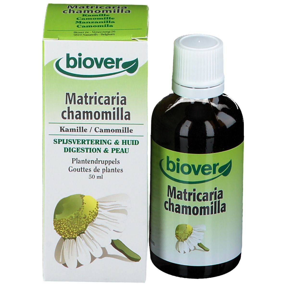 Biover Camomille (Matricaria Chamomilla) Teinture mère Bio