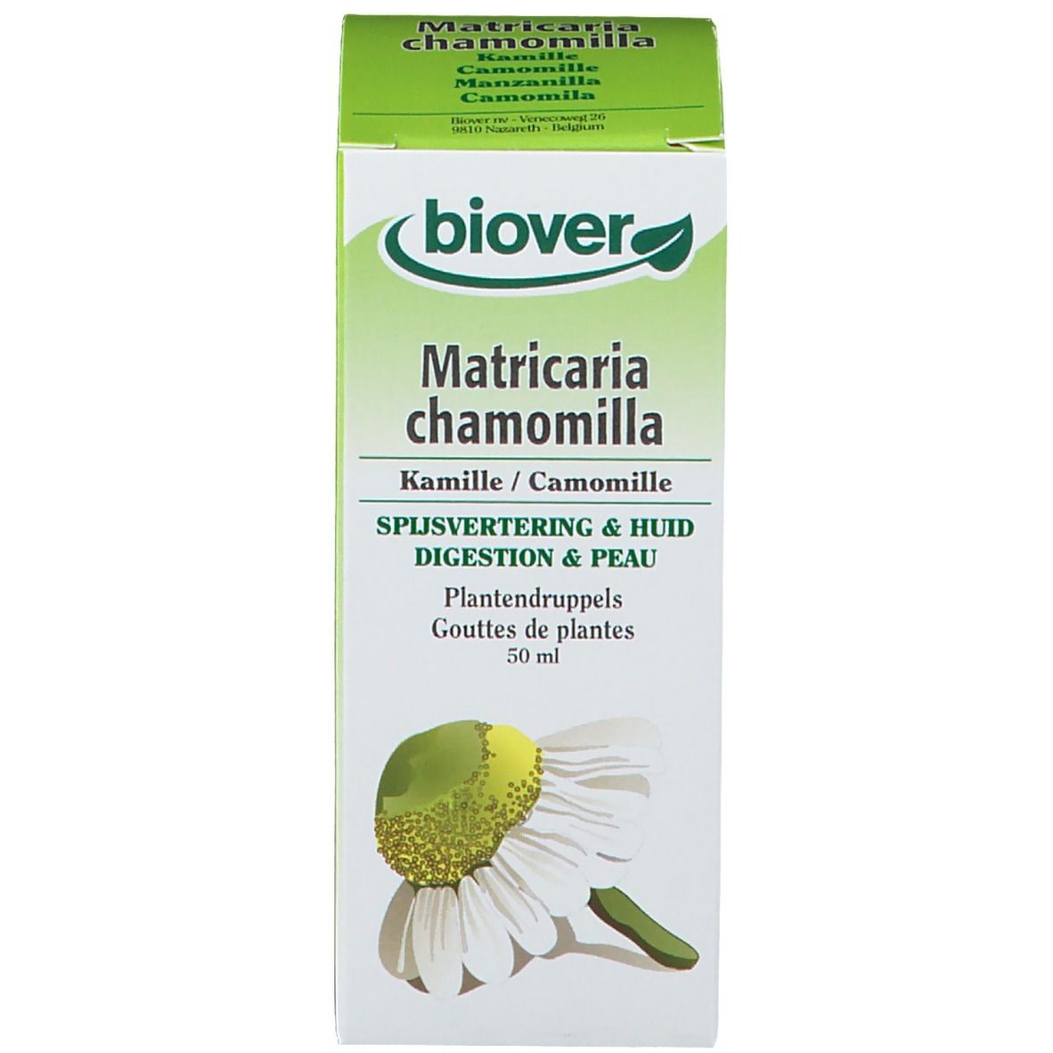 Biover Camomille (Matricaria Chamomilla) Teinture mère Bio