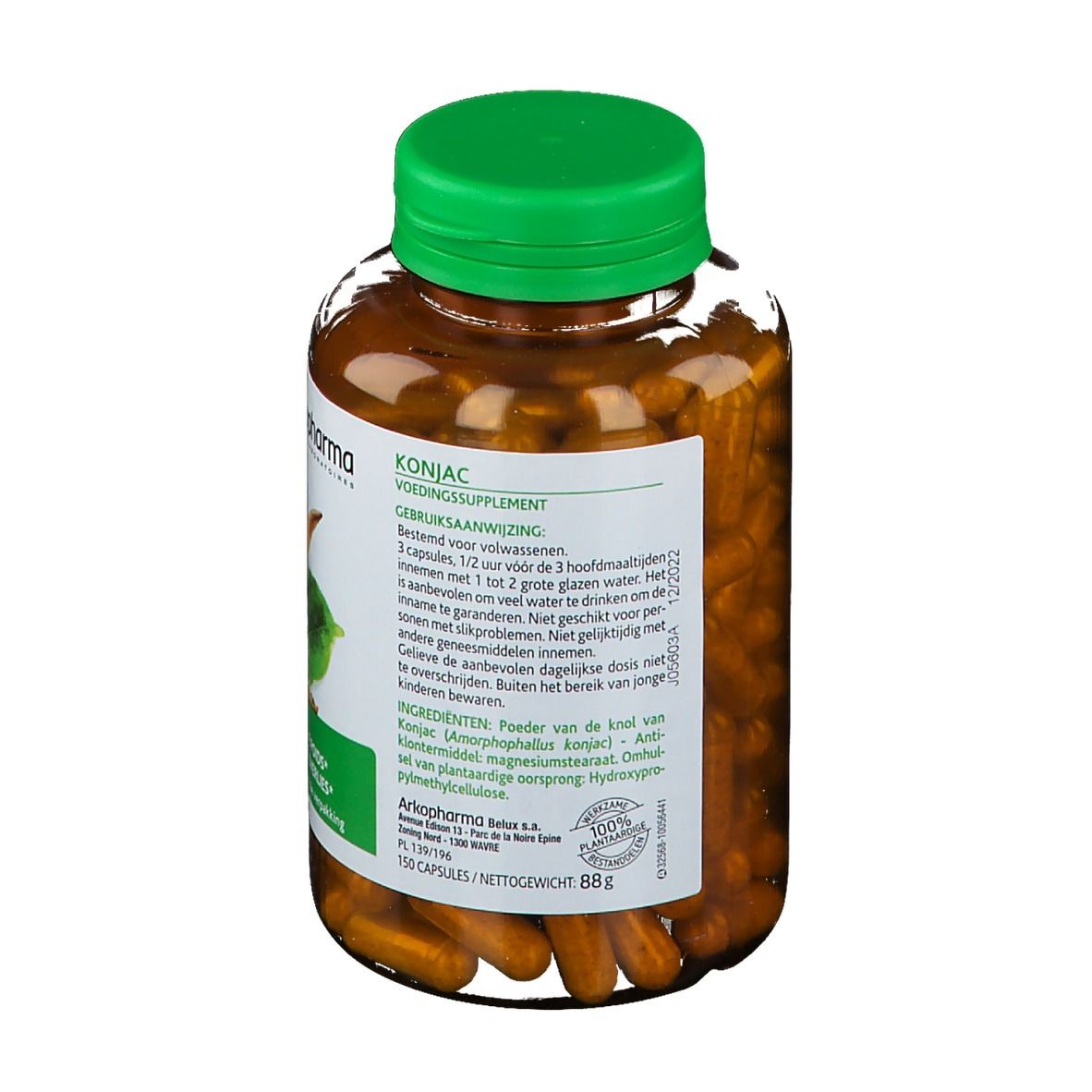 Arkopharma Arkogelules Konjac
