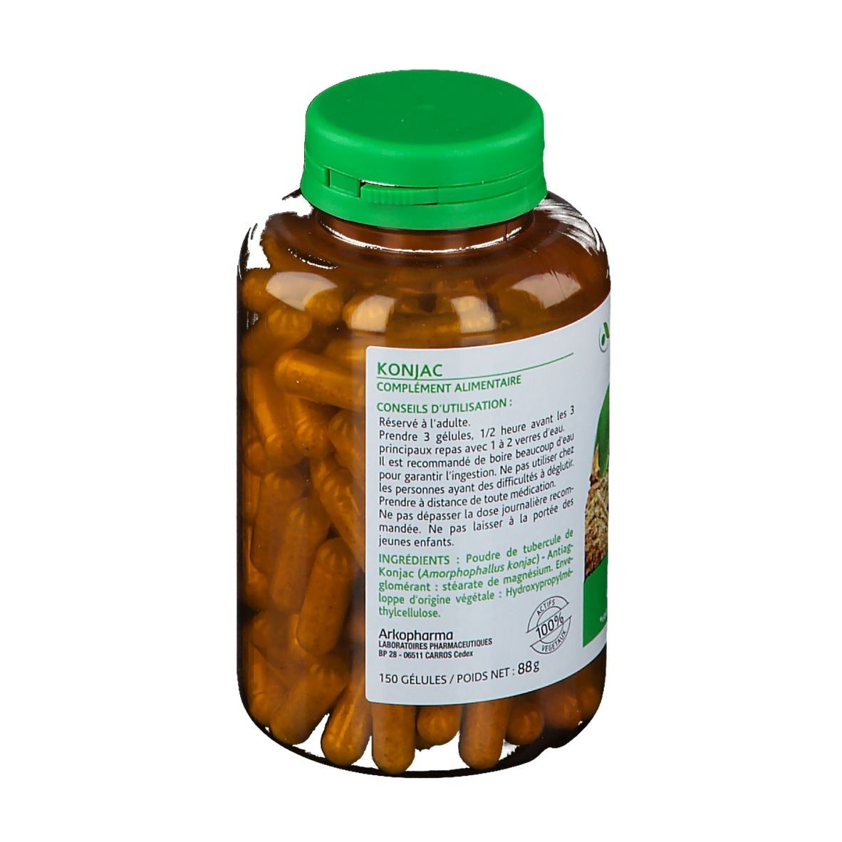 Arkopharma Arkogelules Konjac