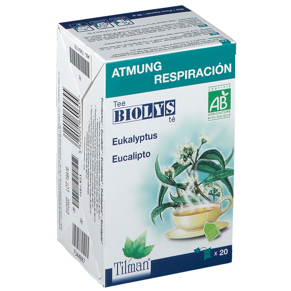 BIOLYS Infusion à l'eucalyptus
