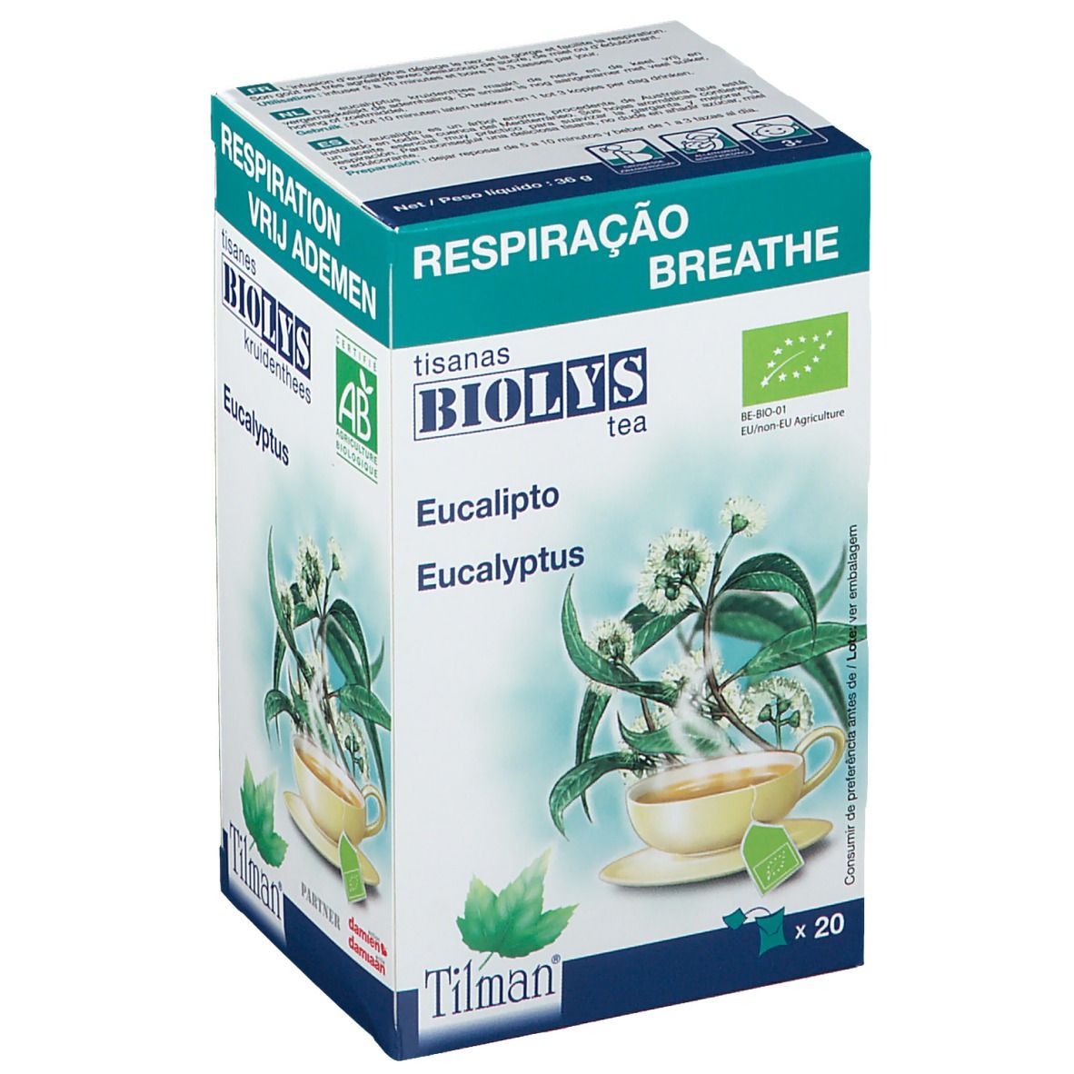 BIOLYS Infusion à l'eucalyptus