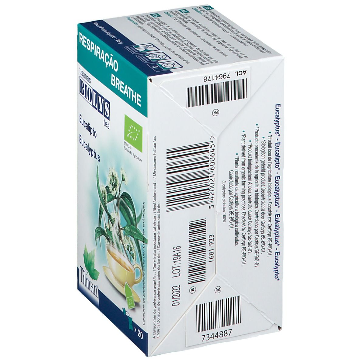 BIOLYS Infusion à l'eucalyptus
