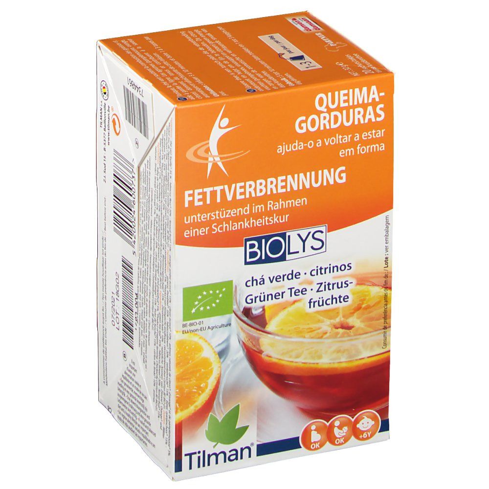 Biolys Thé Vert Aux Agrumes