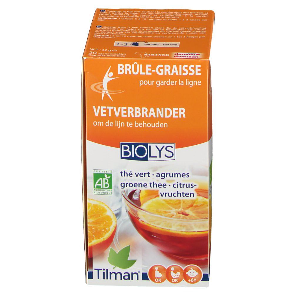 Biolys Thé Vert Aux Agrumes