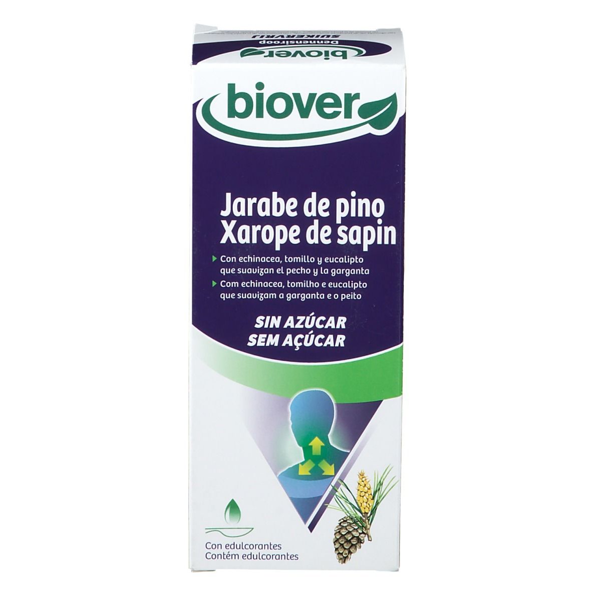 Biover Sirop de Sapin Sans Sucre
