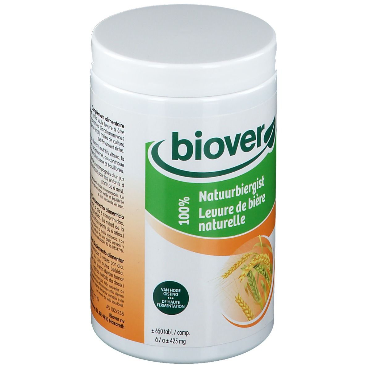 Biover Levure de bière naturelle