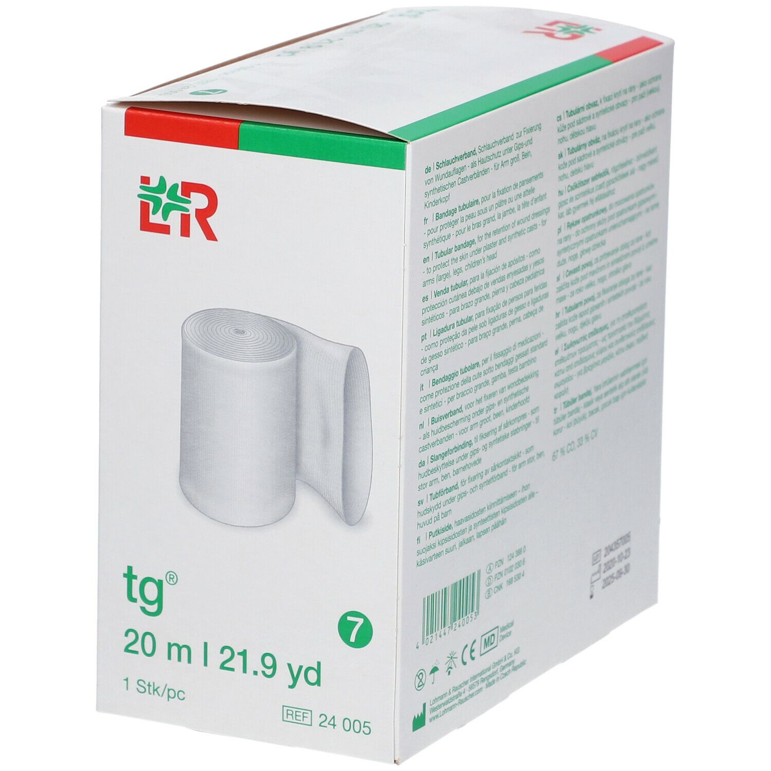 TG Bandage Tubulaire 7 cm x 20 m