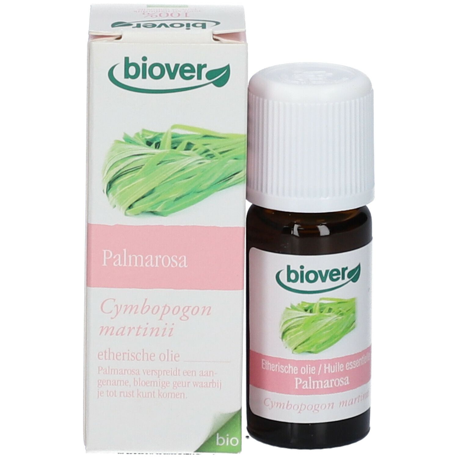 Biover Palmarosa Huile Essentielle