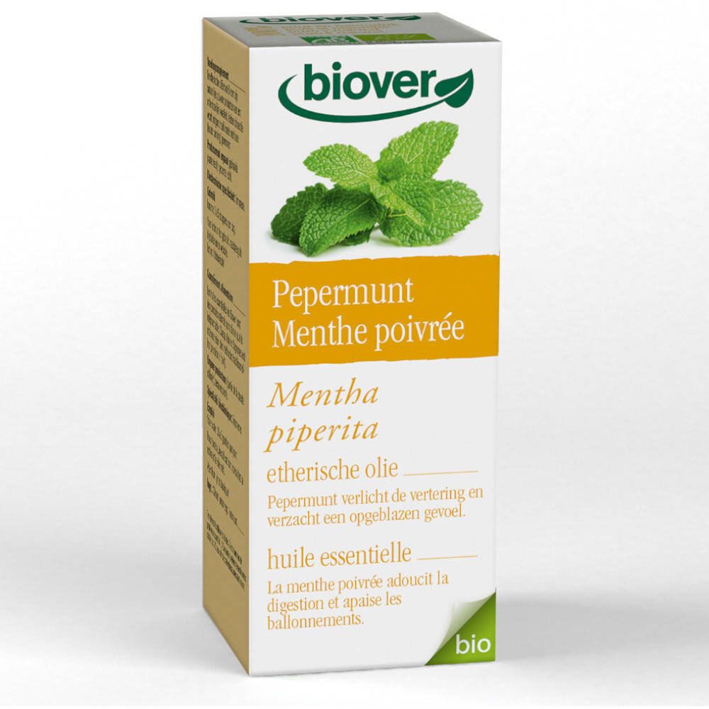 Biover Menthe poivrée Huile Essentielle