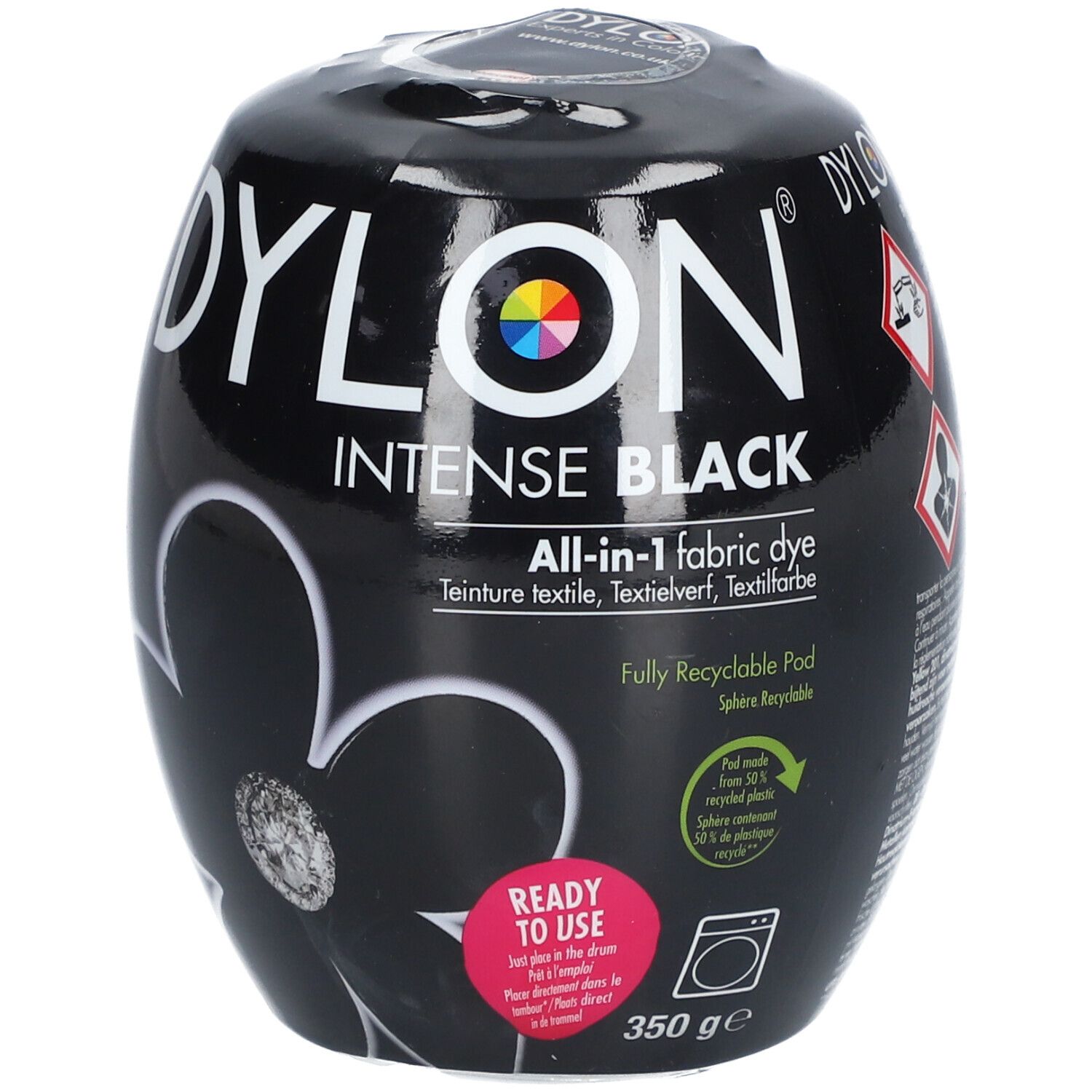 Dylon Teinture Textile 12 Intense Black 350 g - Vente en ligne!