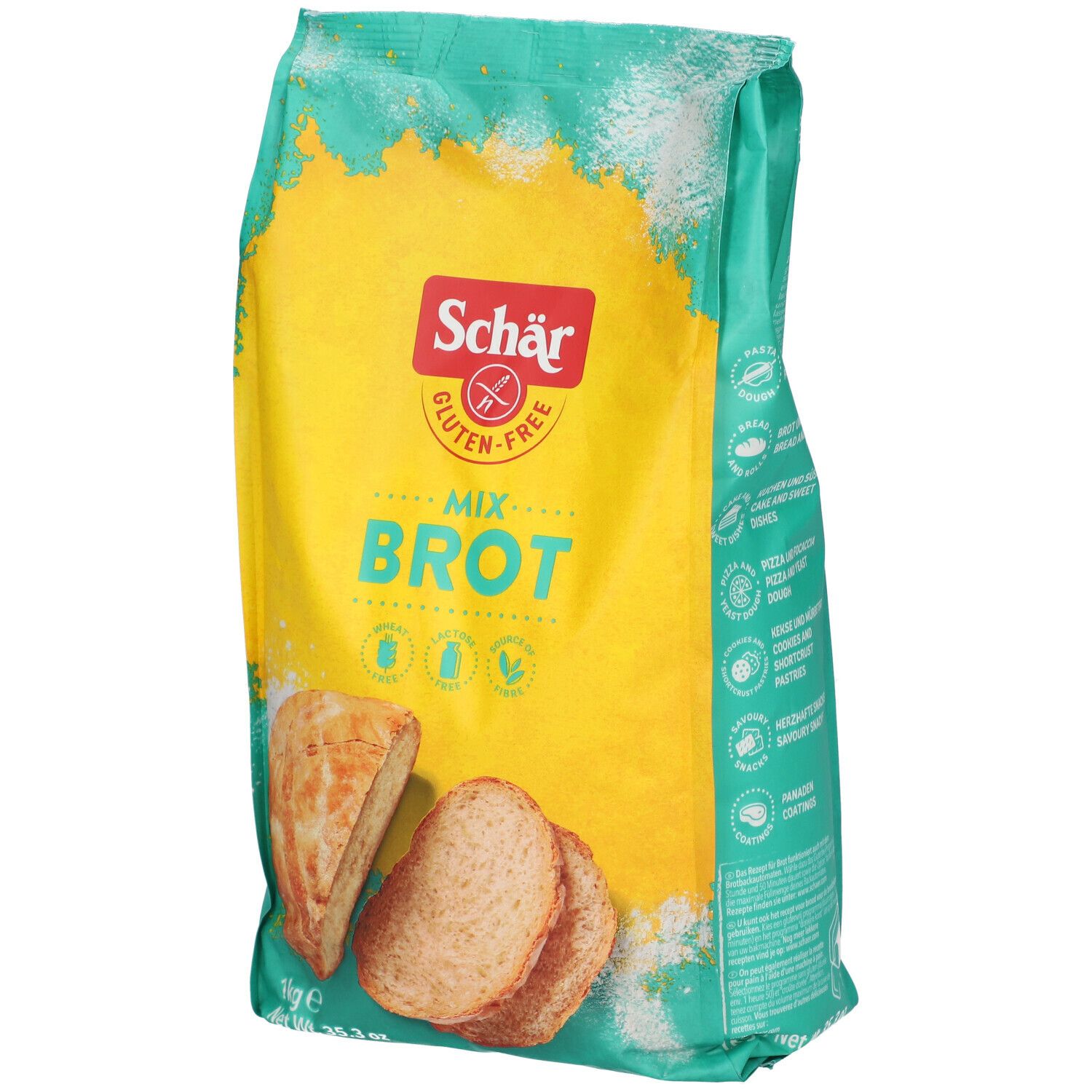 Mix B farine pour pain sans gluten, Schär (1,02 kg)  La Belle Vie :  Courses en Ligne - Livraison à Domicile
