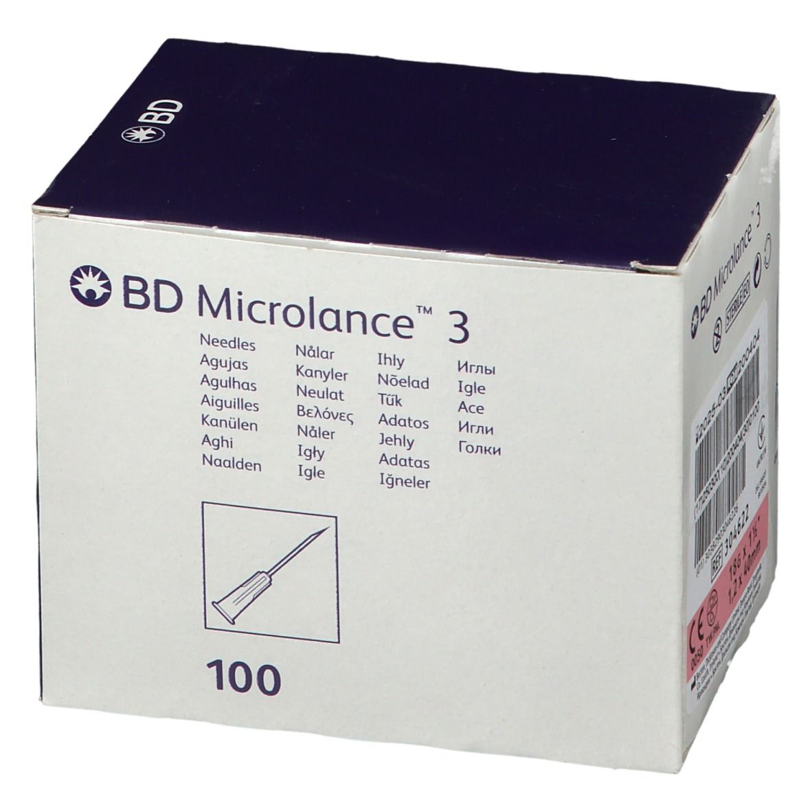 BD Microlance™3 Aiguilles 18G (1,2 x 40 mm)