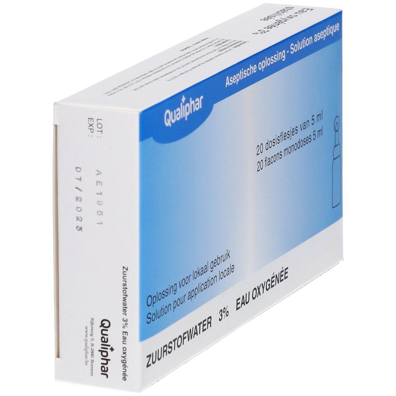 Eau Oxygenée Stabilisée 3 %