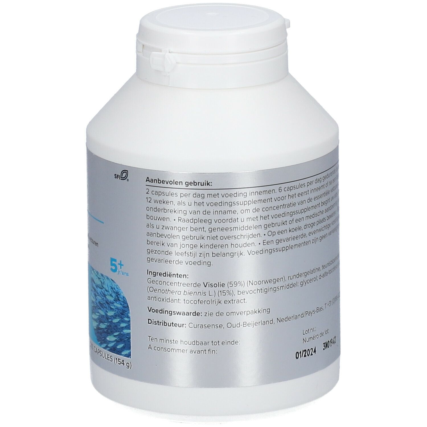 Springfield Eye Q Omega 3/6 Epa 500 mg Softgels
