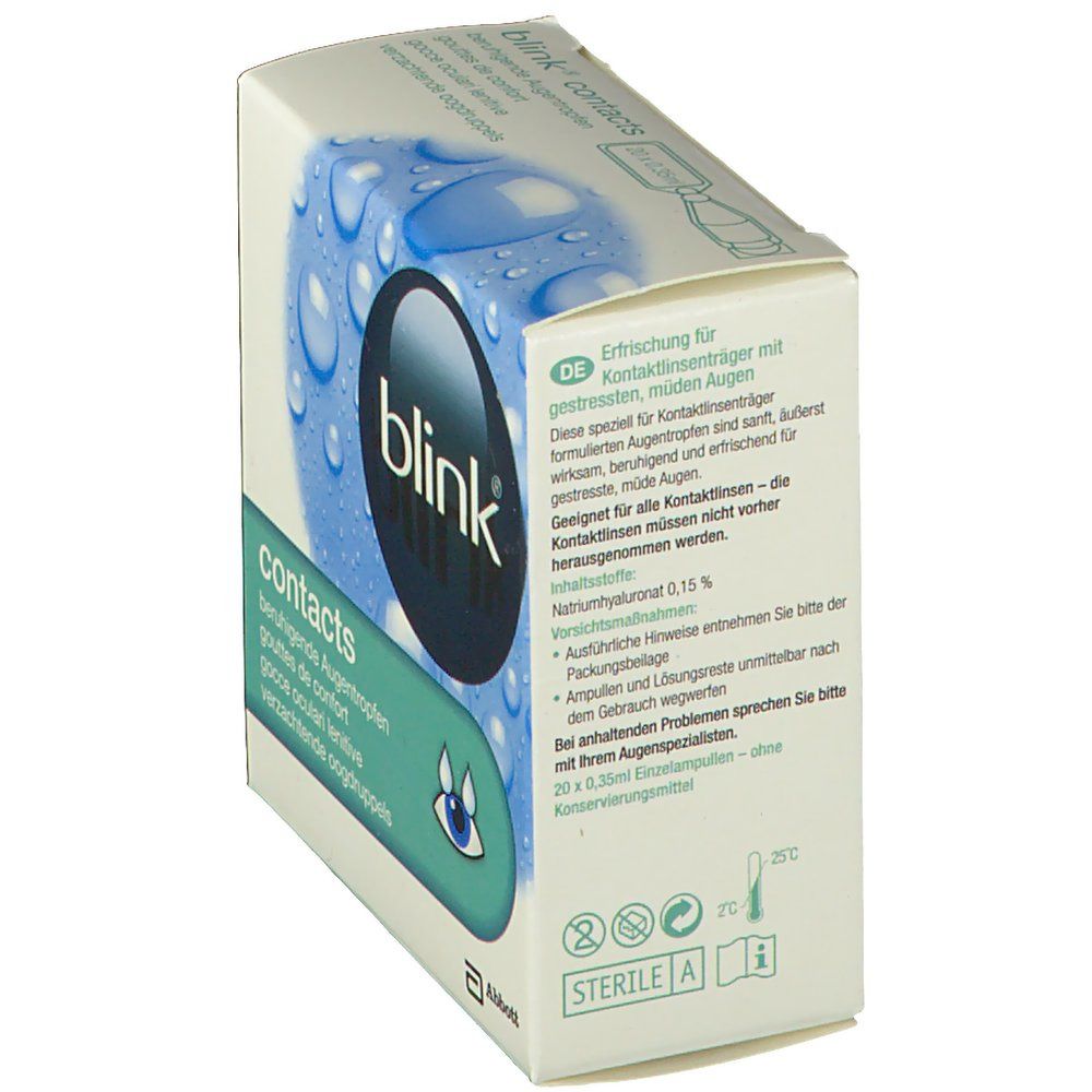 Blink Contacts® Gouttes de confort