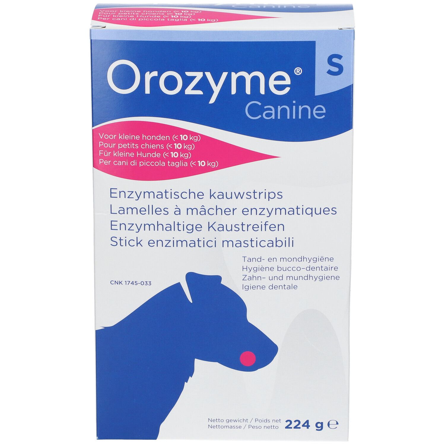 OROZYME® Canine S Lamelles à mâcher enzymatiques chien  <10 kg