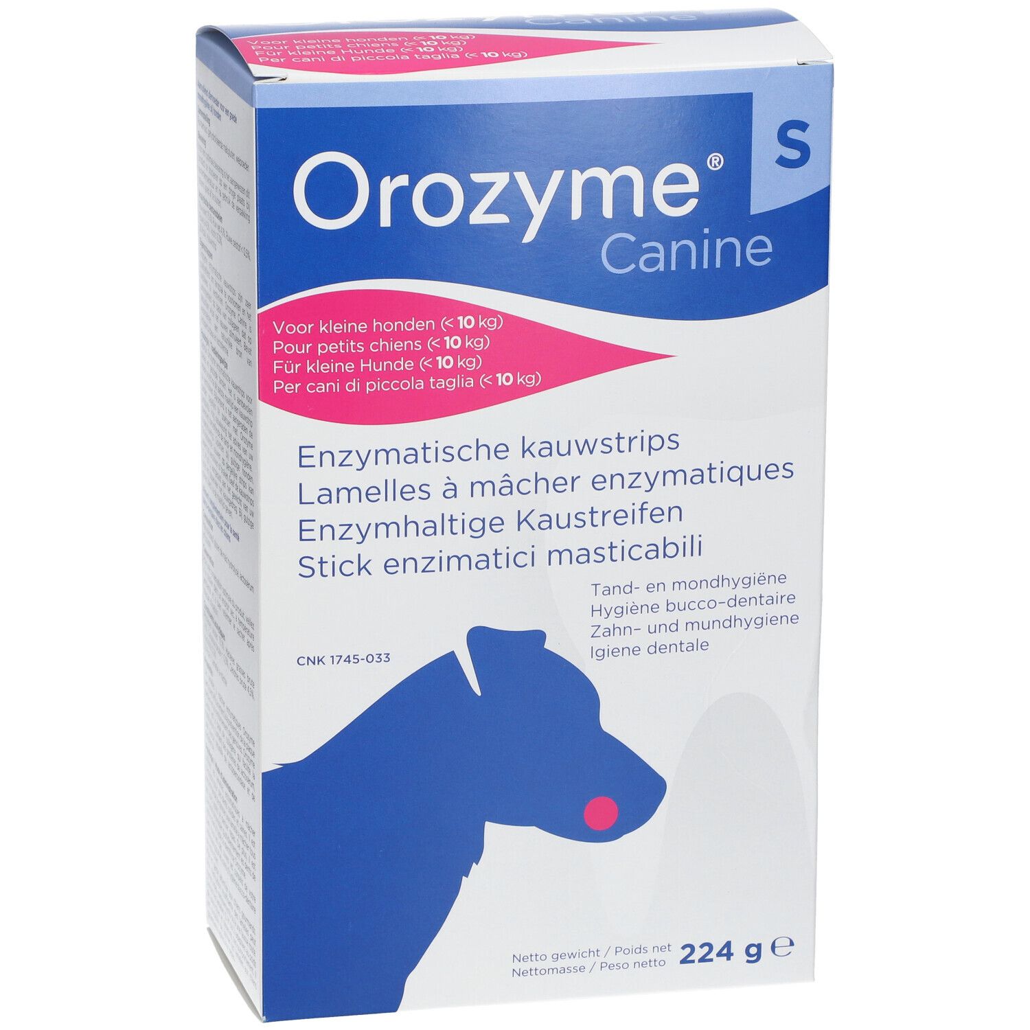 OROZYME® Canine S Lamelles à mâcher enzymatiques chien  <10 kg