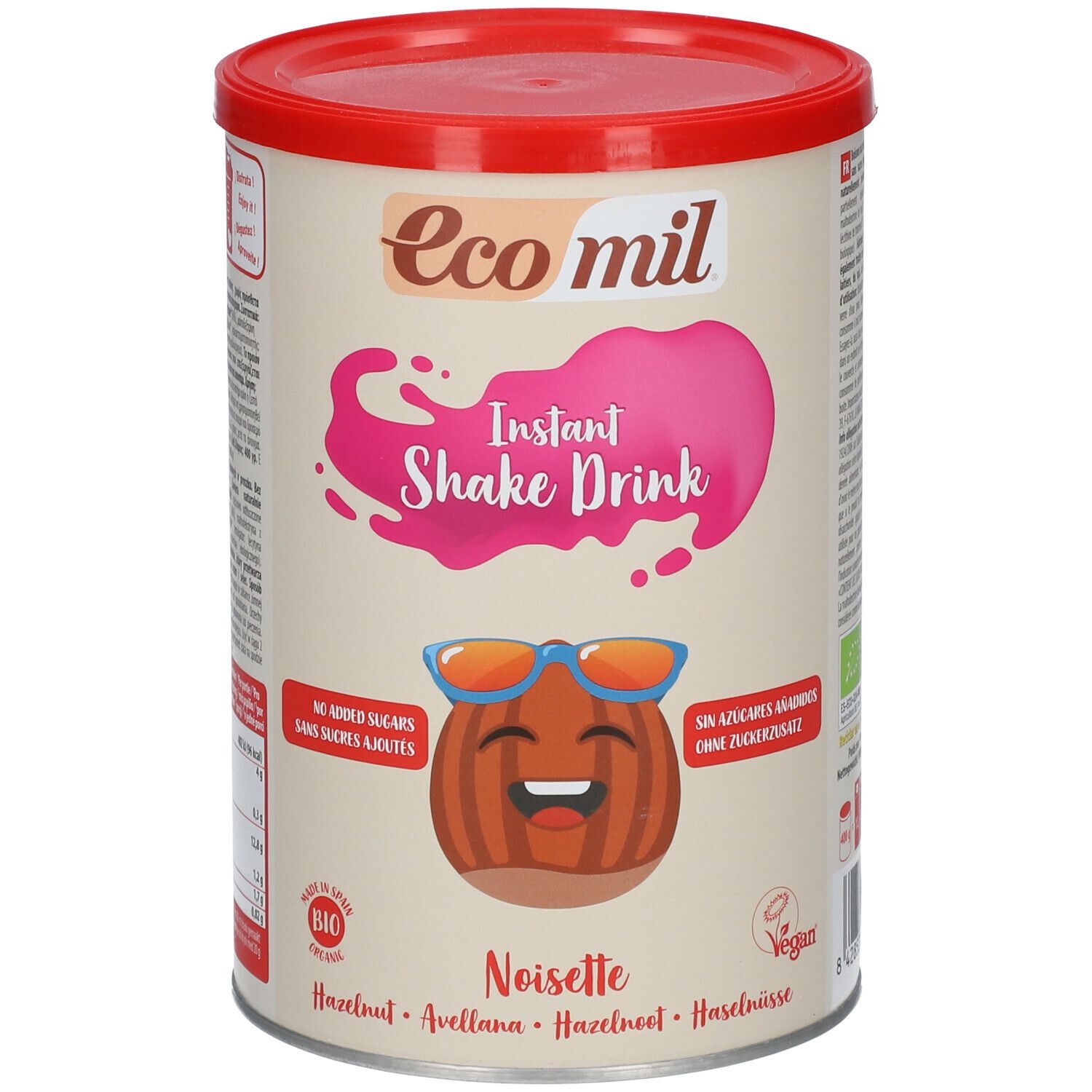 EcoMil® Boisson Aux Noisettes Instant Bio