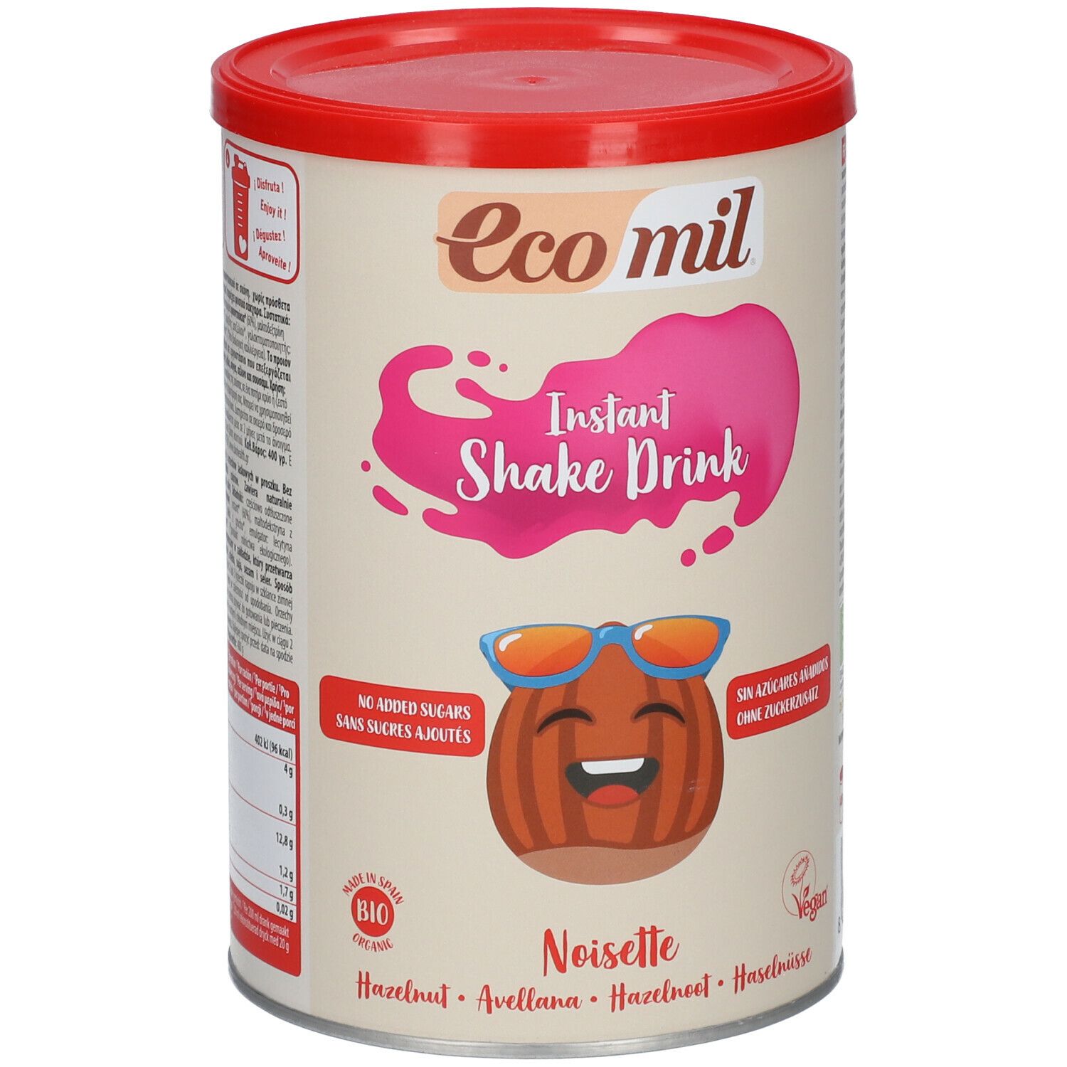 EcoMil® Boisson Aux Noisettes Instant Bio