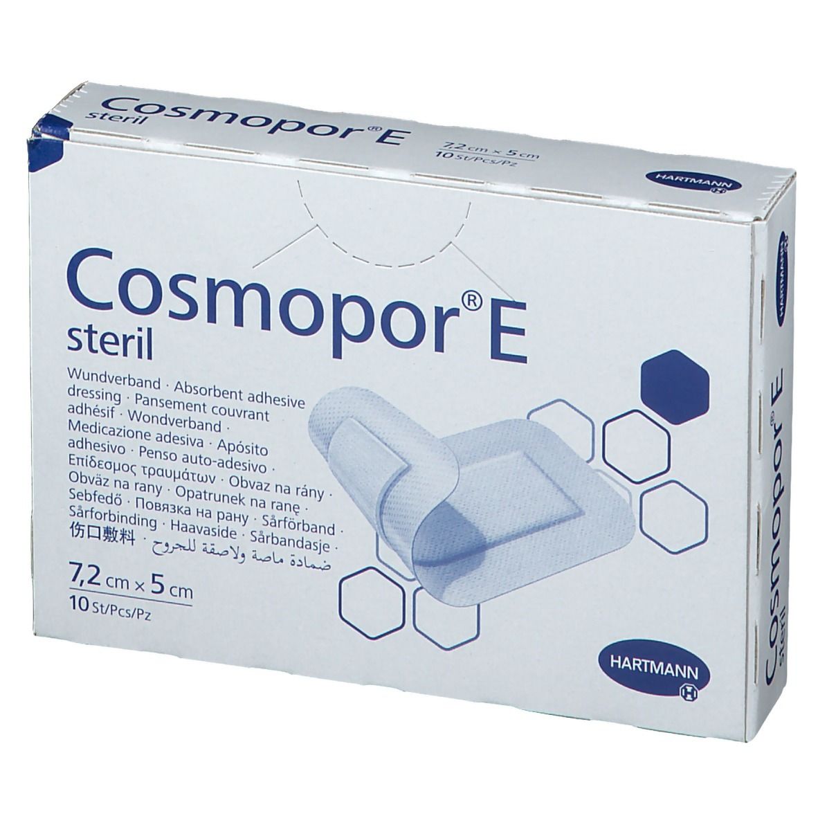 Hartmann Cosmopor® E stéril 7,2 x 5 cm