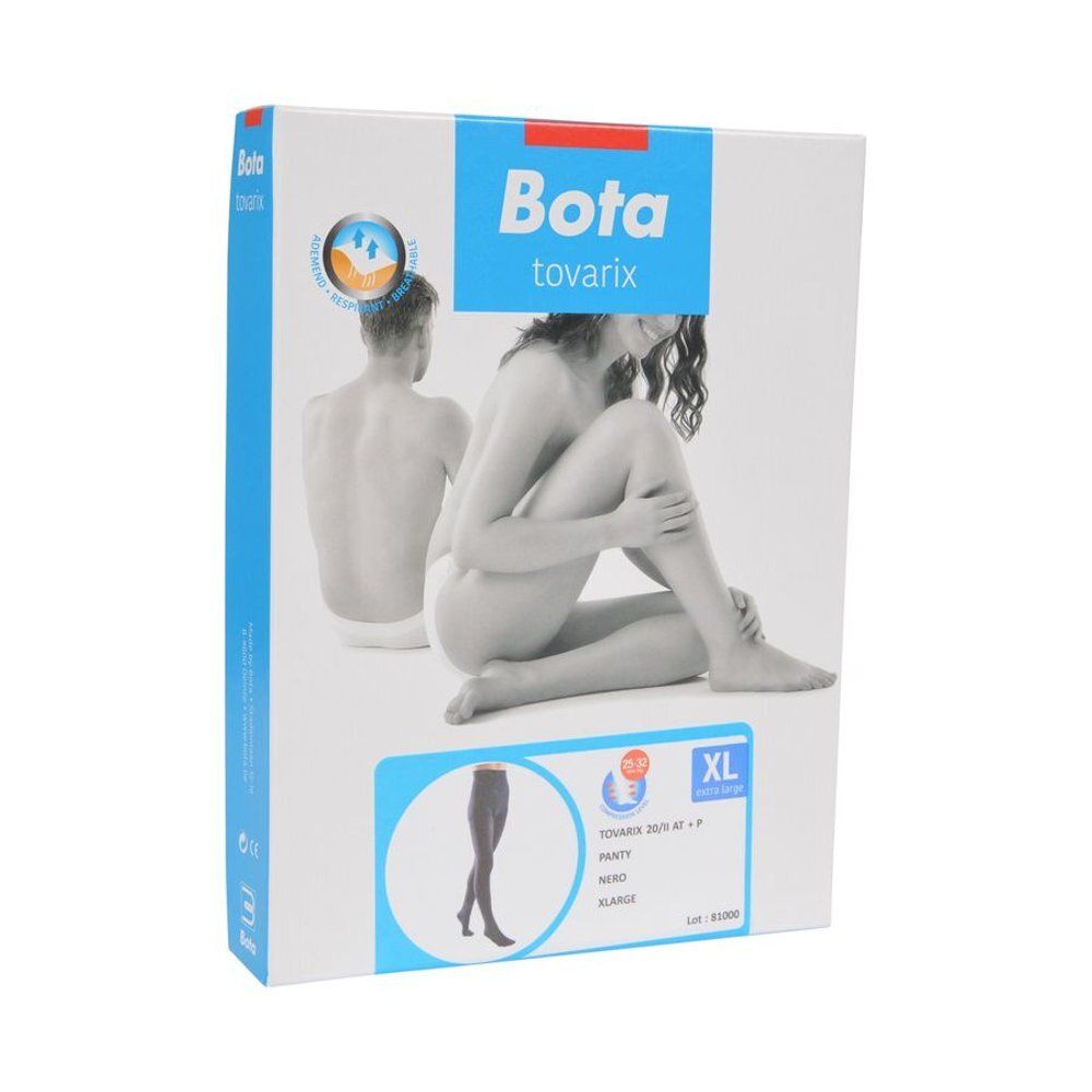 Boîte Bota Tovarix 20/II Panty AT +P Nero Extra Large. Image d'une femme et d'un homme. Illustration du produit : collant.