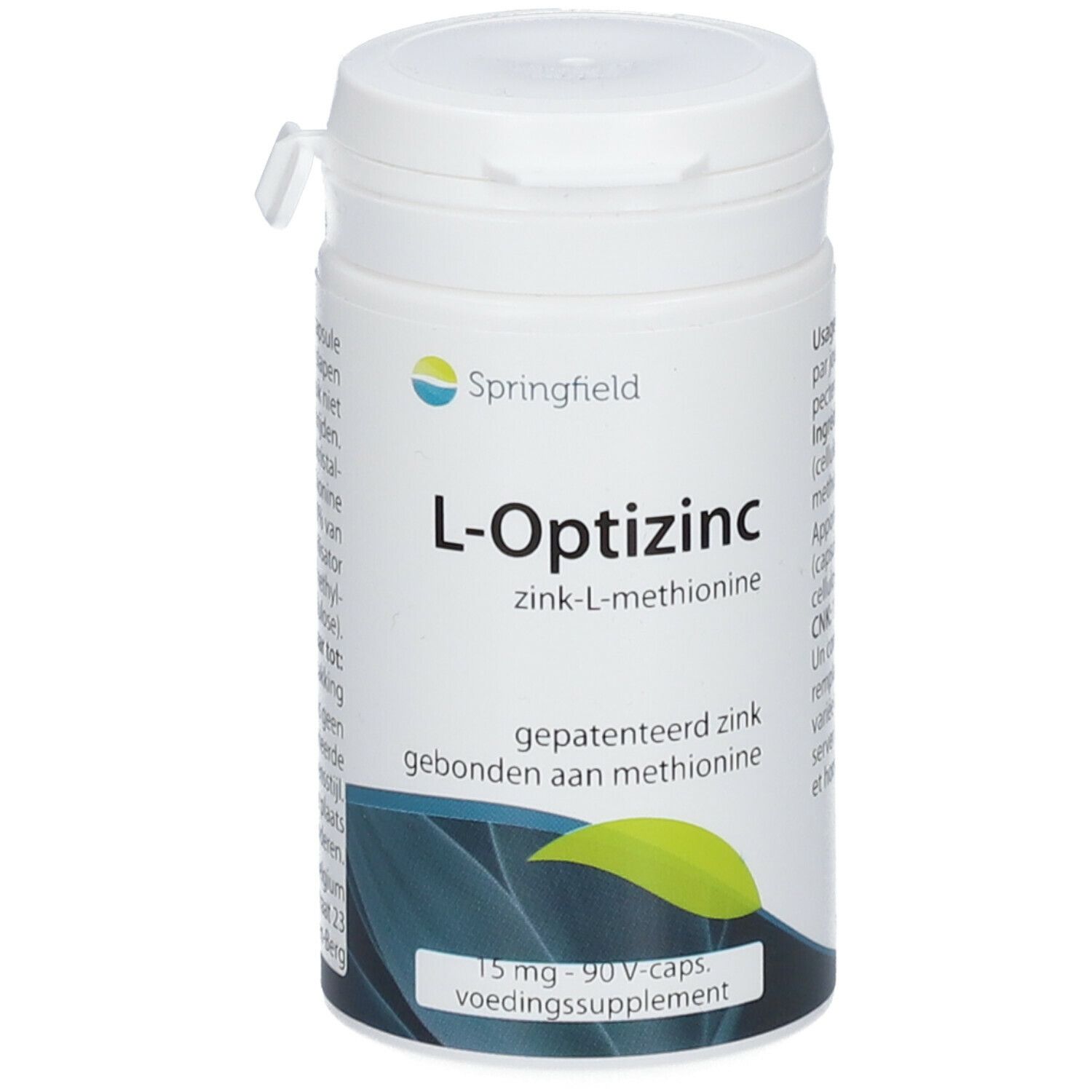 Springfield L-Optizinc zinc L-méthionine