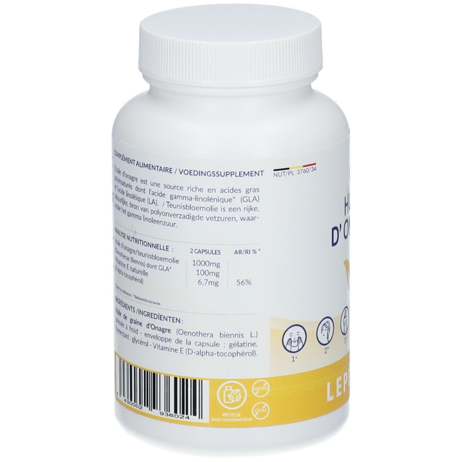 LEPIVITS® Huile d'Onagre Lepivits