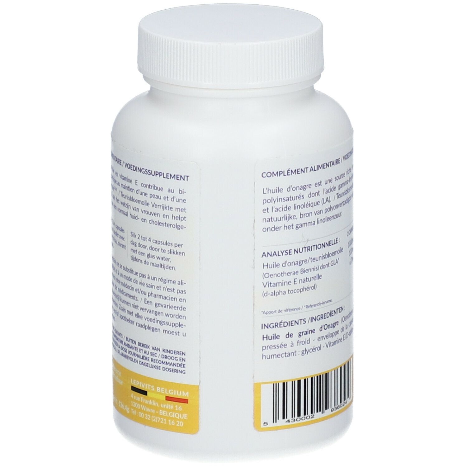 LEPIVITS® Huile d'Onagre Lepivits