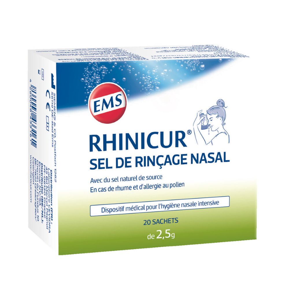 Rhinicur Sel de Rinçage Nasal