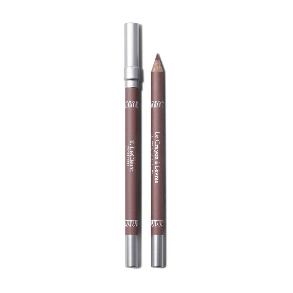 Deux crayons à lèvres, un avec capuchon. Marque : T.LeClerc. Produit : Le Crayon à Lèvres.