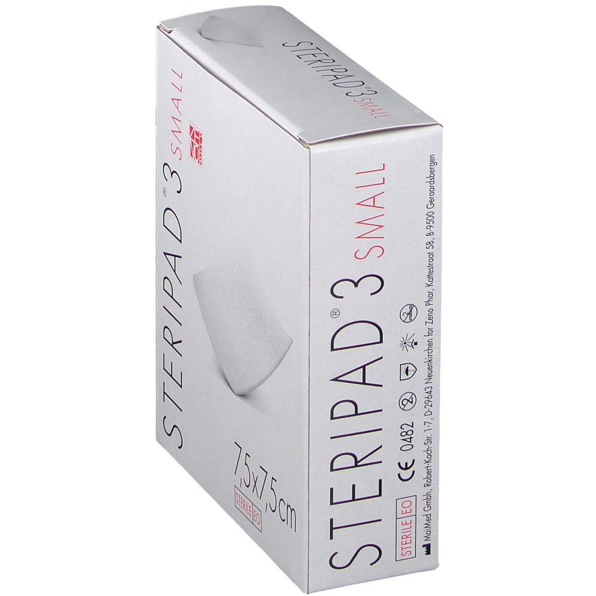 STERIPAD 1 SMALL 5 X 5 CM COMPRESSES STERILES (40) : Compresses stériles